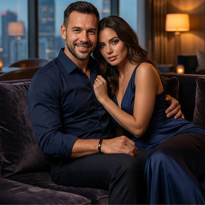 Bracelet Hémistone en hématite — Réveillez l’homme dominant qui sommeille en vous.