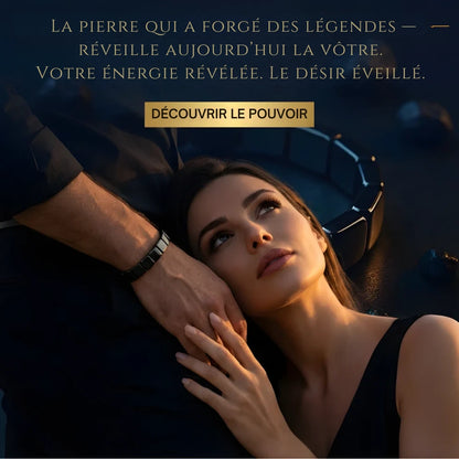 Bracelet Hémistone en hématite — Réveillez l’homme dominant qui sommeille en vous.