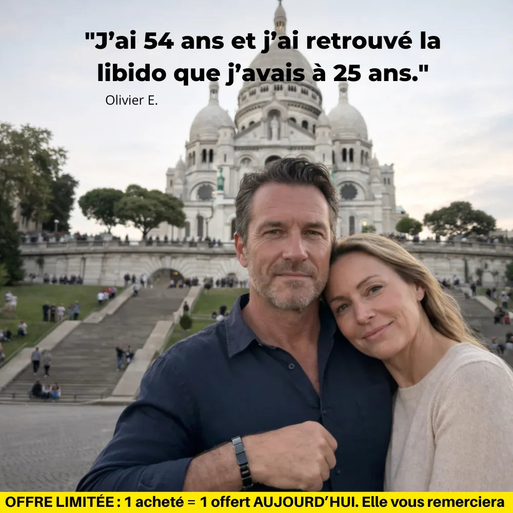 Bracelet Hémistone en hématite — Réveillez l’homme dominant qui sommeille en vous.